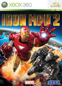 Iron Man 2 box art for Playstation 3